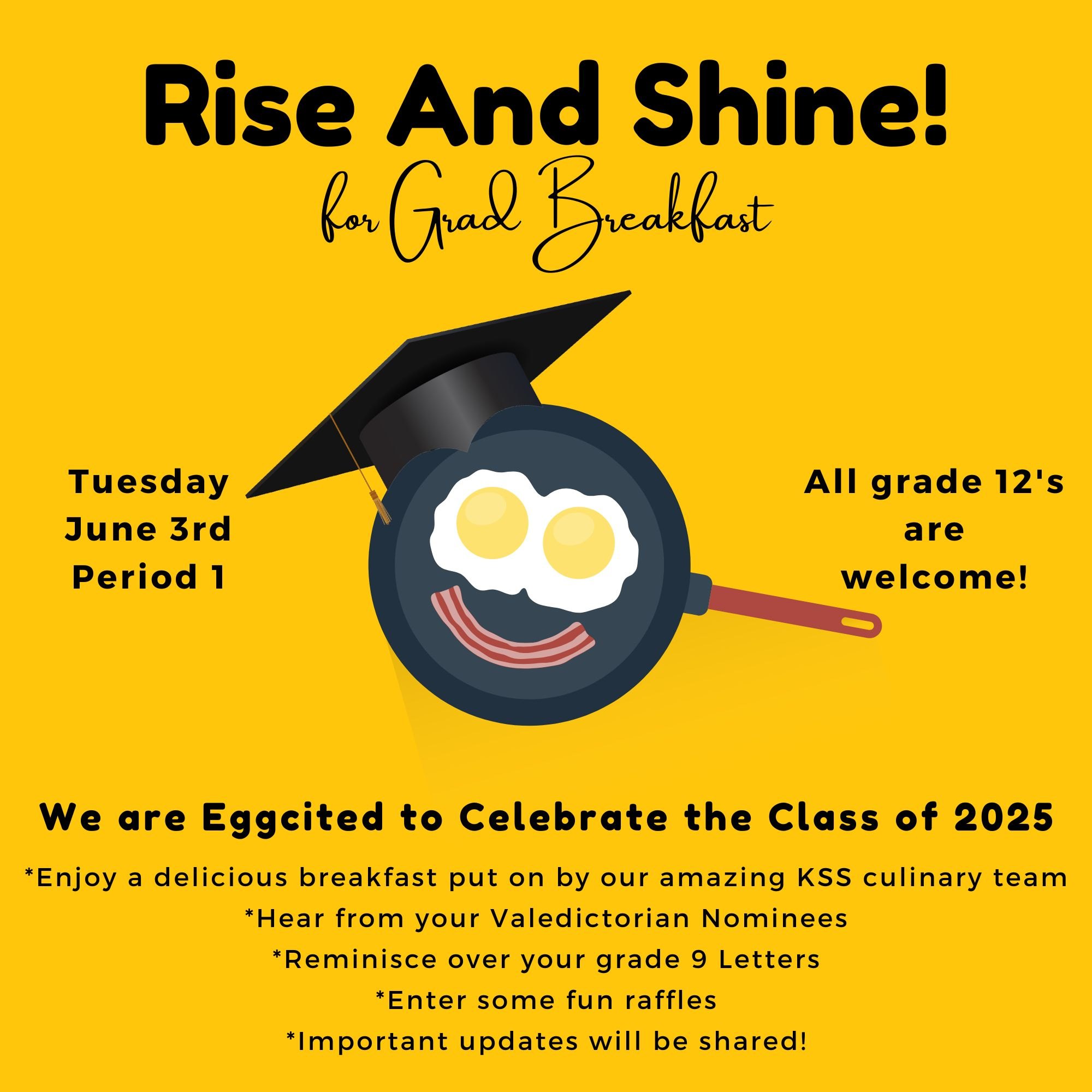 for Grad Breakfast 25