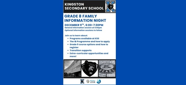 Grade 8 Family Info Night 650x296